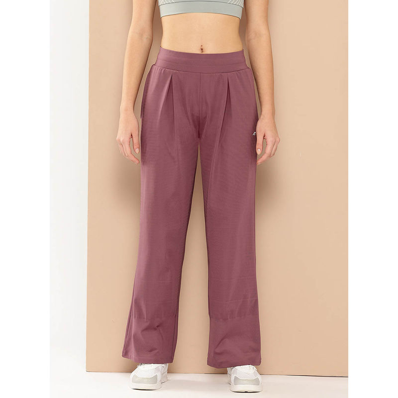 Alcis Women Solid Track Pants (L)