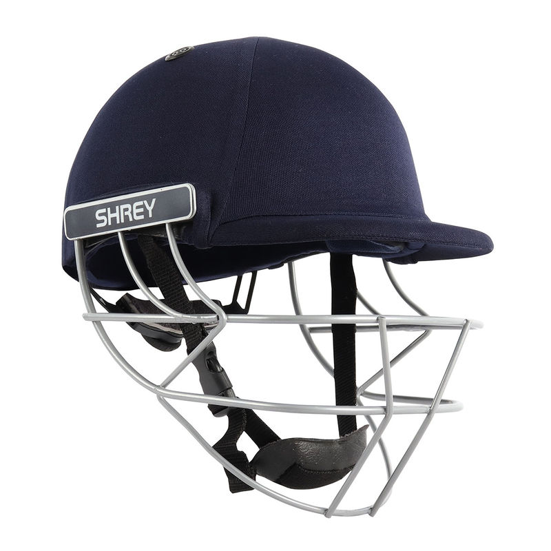 Shrey Classic Steel-Navy Cricket Helmet (XS)