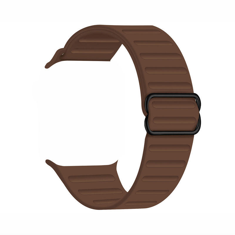 Pipa Bella by Nykaa Fashion Solid Coffee Brown Apple Watch Strap (38)