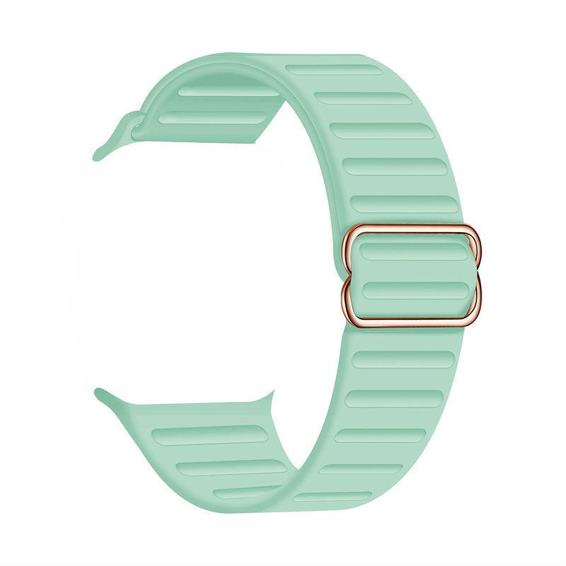 Pipa Bella by Nykaa Fashion Solid Sea Green Apple Watch Strap (42)