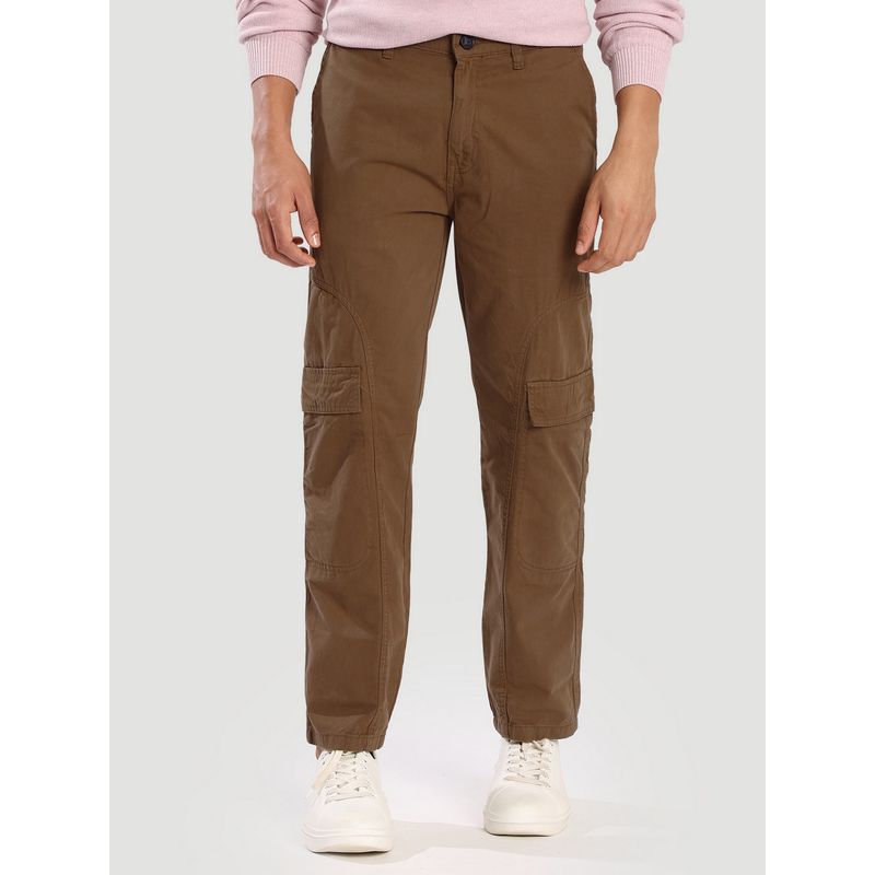 Bene Kleed Light Brown Cargo Pant (28)