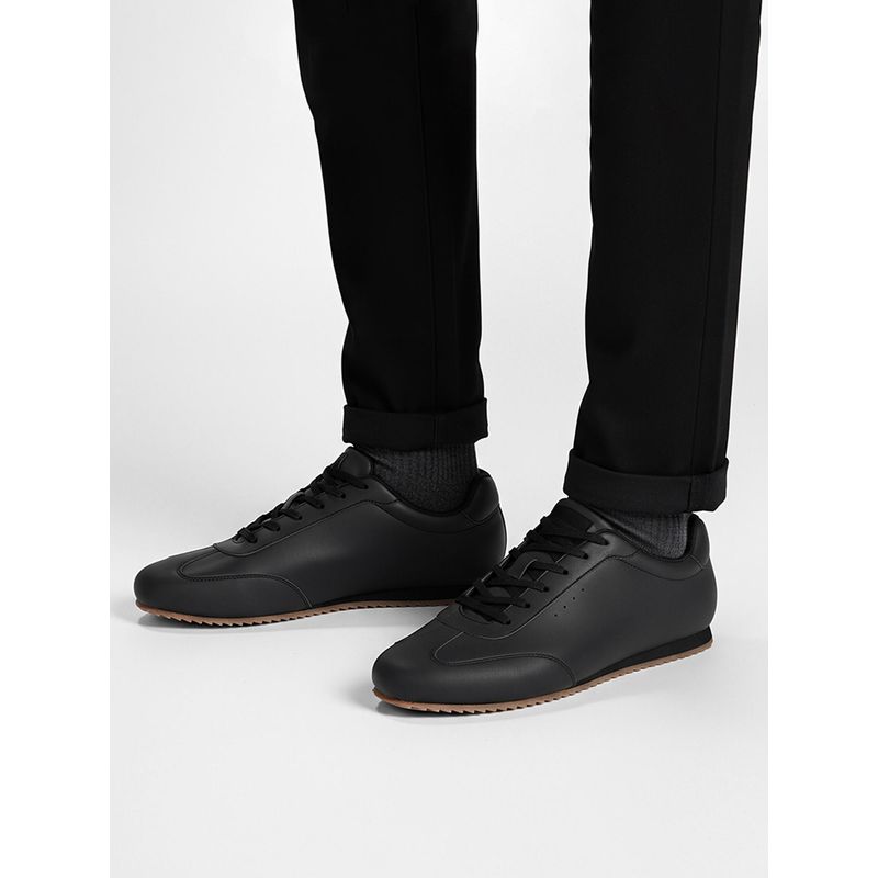 Snitch Men Black Casual Sneakers (EURO 41)