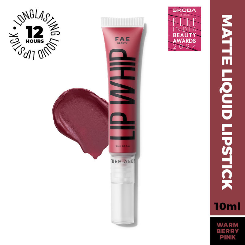 FAE Beauty Lip Whip 12H Matte Liquid Lipstick - Cherry