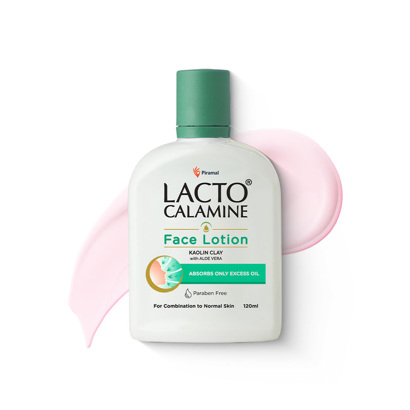 Lacto Calamine Face Moisturizer, Body Lotion with Kaolin for Combination to Normal Skin