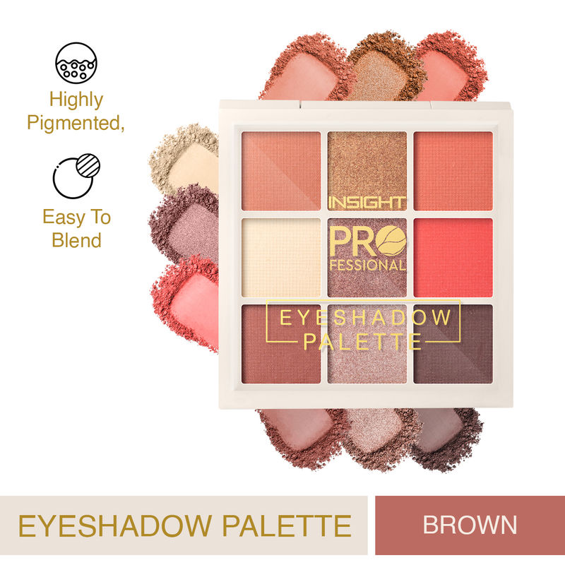 Insight Professional Eyeshadow Palette - Brown