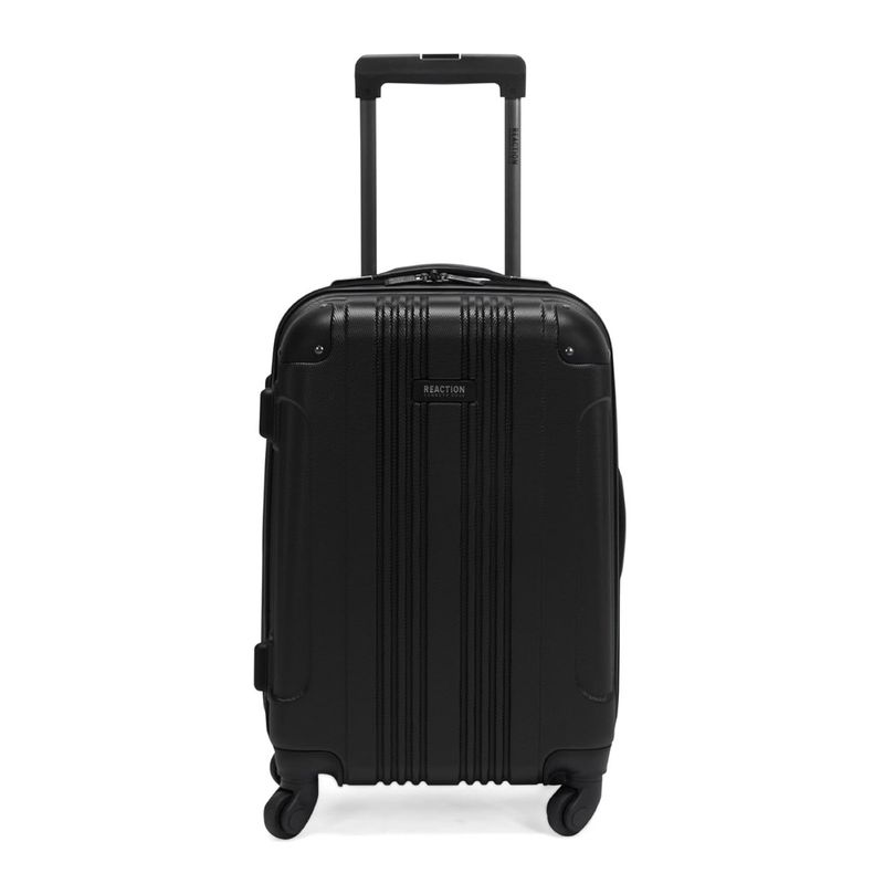 Reaction Kenneth Cole Hardside Wheel Carry-on Spinner Luggage Bag - Black (S)