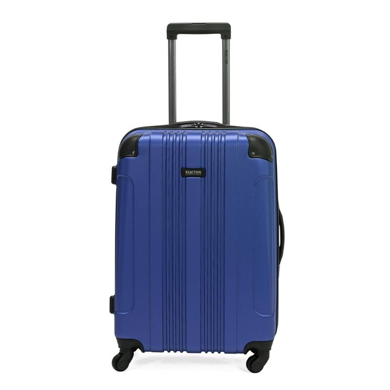Reaction Kenneth Cole Out of Bounds Hardside 4-Wheel Spinner Luggage Bag - Blue (M)