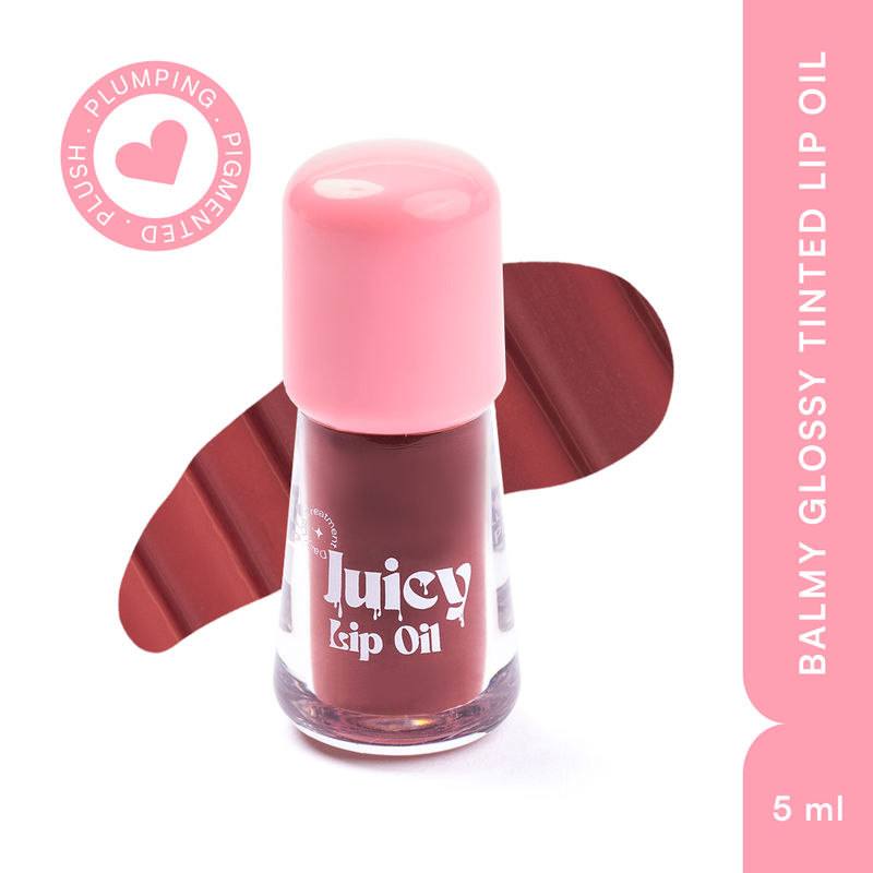 Gush Beauty Balmy Glossy Tinted Lip Oil - Mauve Pink