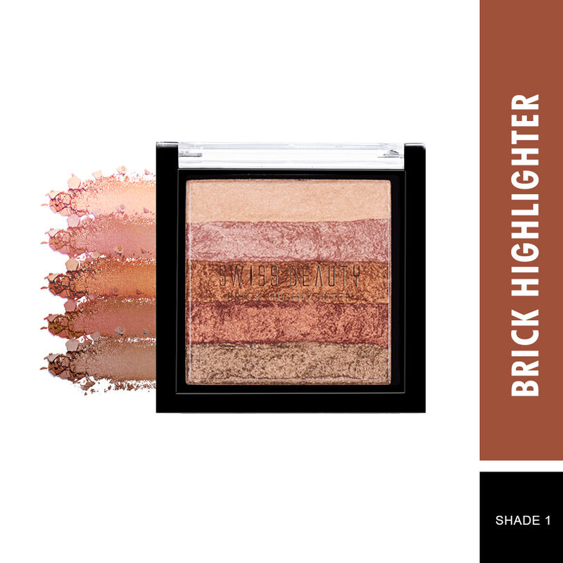 Swiss Beauty Brick Highlighter - 01