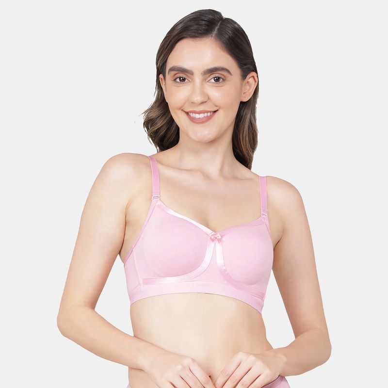 Jockey 1252 Women Wirefree Non Padded Cotton Stretch Full Coverage Bra