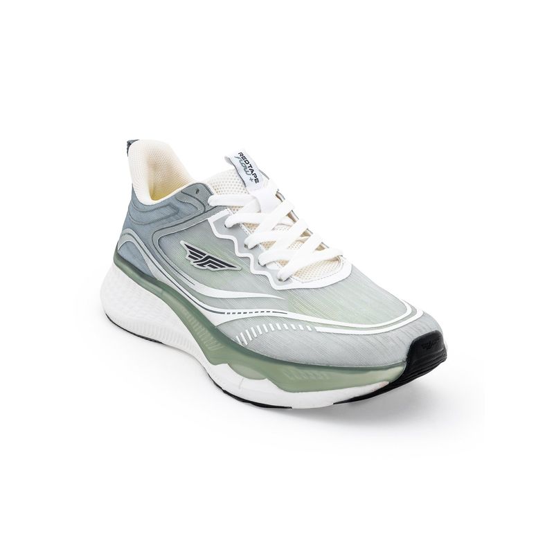 Red Tape Men Textured White and Green Athleisure Walking Shoes (UK 6)