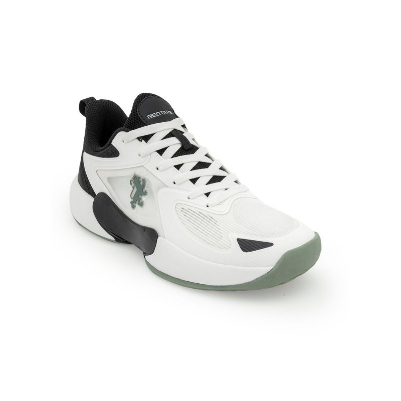 Red Tape Men Colorblocked White and Green Lifestyle Casual Sneakers (UK 9)