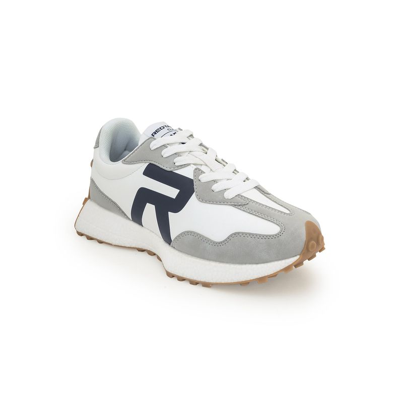 Red Tape Women Colorblocked White and Grey Lifestyle Sneakers (UK 5)