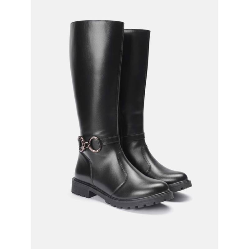 Zori World Clyde - Zip Up Black Casual Boots (EURO 35)