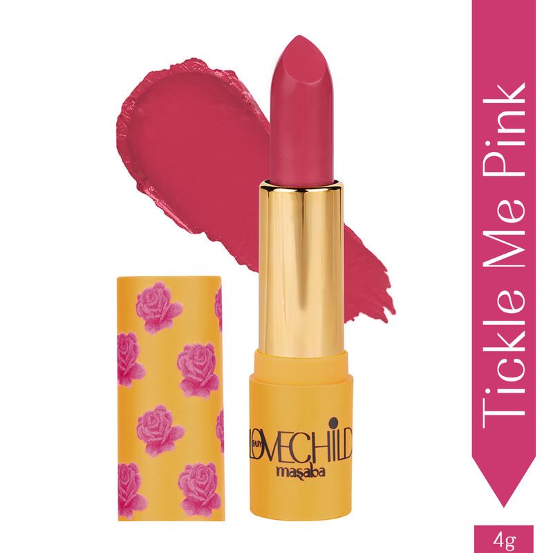 LoveChild Masaba Rani Core Luxe Matte Lipstick - Tickle Me Pink