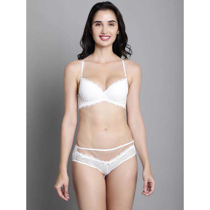 Makclan Urban Glamour Straps Lace Bra-Underwear (Set of 2) (32B)