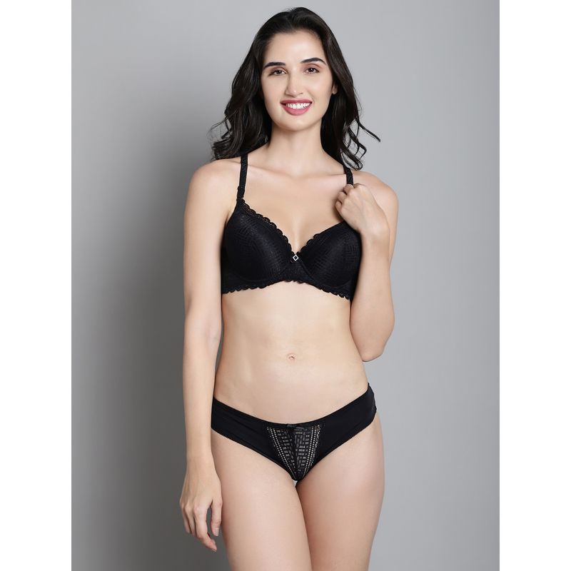 Makclan Fashionably Irresistible Lace Bra-Underwear (Set of 2) (34C)