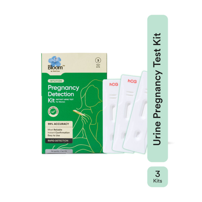 Buy Bloom by Boldcare Pregnancy Test Kit Rapid HCG Detection 99% ...