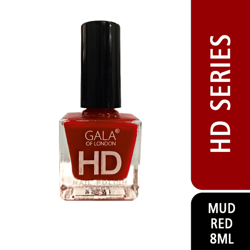Gala of London HD Nail Polish - Red Mud 11