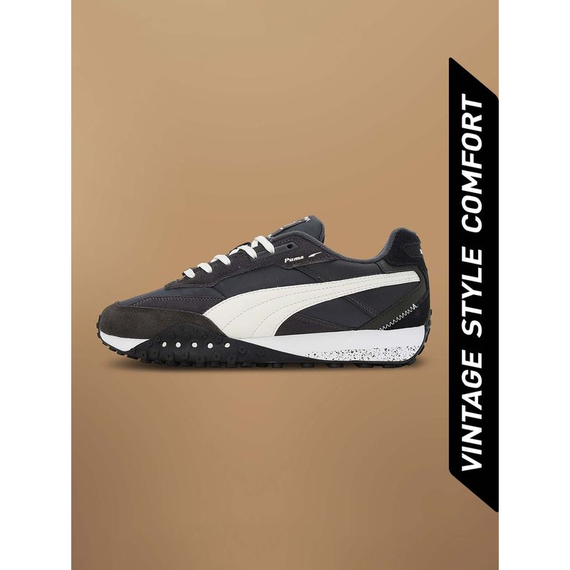 Puma Blktop Rider Unisex Grey Sneakers (UK 7)