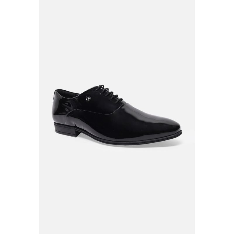 Van Heusen Mens Black Lace Up Oxfords (UK 8)