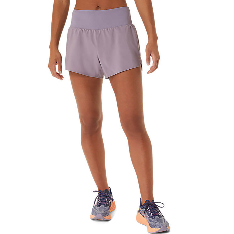 ASICS Road 3.5In Purple Women's Shorts (M)