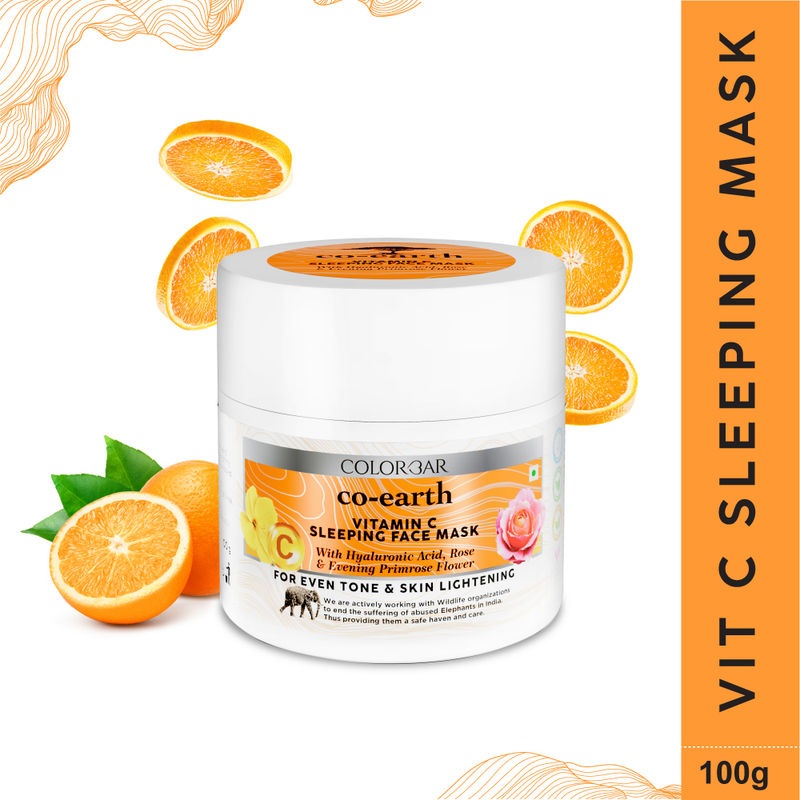 Colorbar CoEarth Vitamin C Sleeping Face Mask Buy Colorbar CoEarth