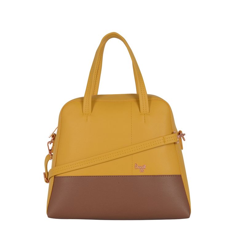 Baggit yellow handbag discount