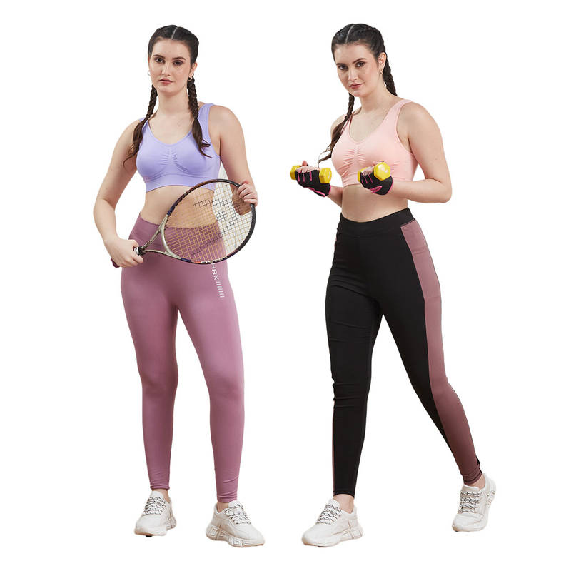 Secrets By ZeroKaata Assorted Solid Lightly Padded Bra Women (Pack of 2) (XS)
