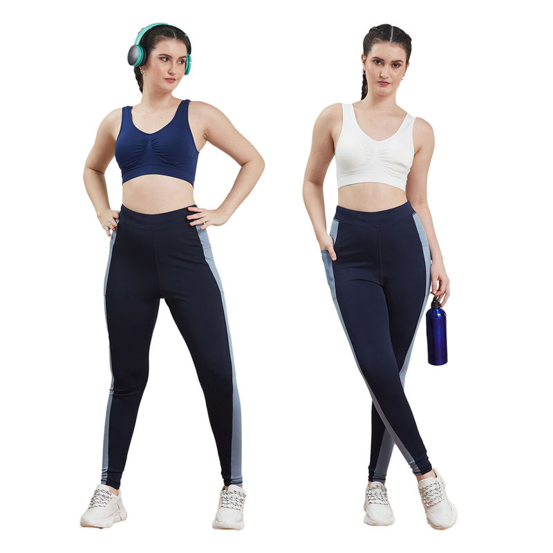 Secrets By ZeroKaata Assorted Solid Lightly Padded Bra Women (Pack of 2) (XS)