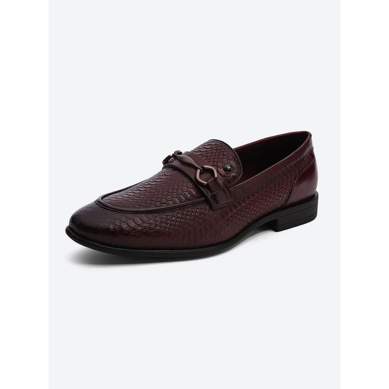 Monte Carlo Men Slip On Loafers - Red (UK 10)