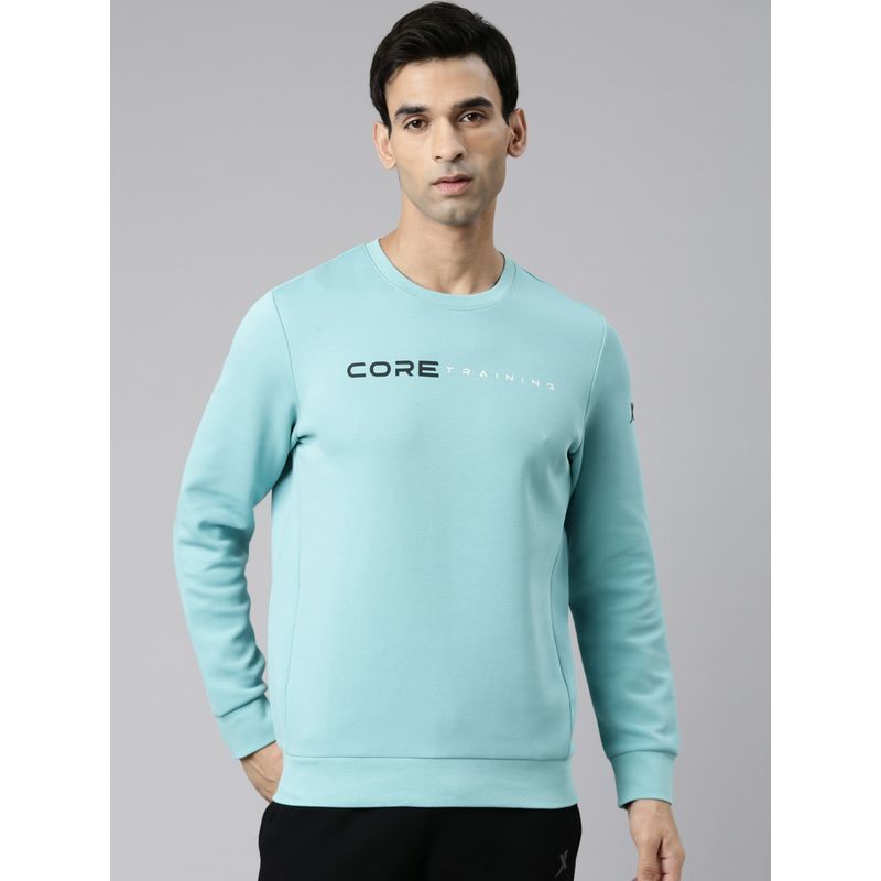 Xtep Blue Sweatshirt for Men (S)