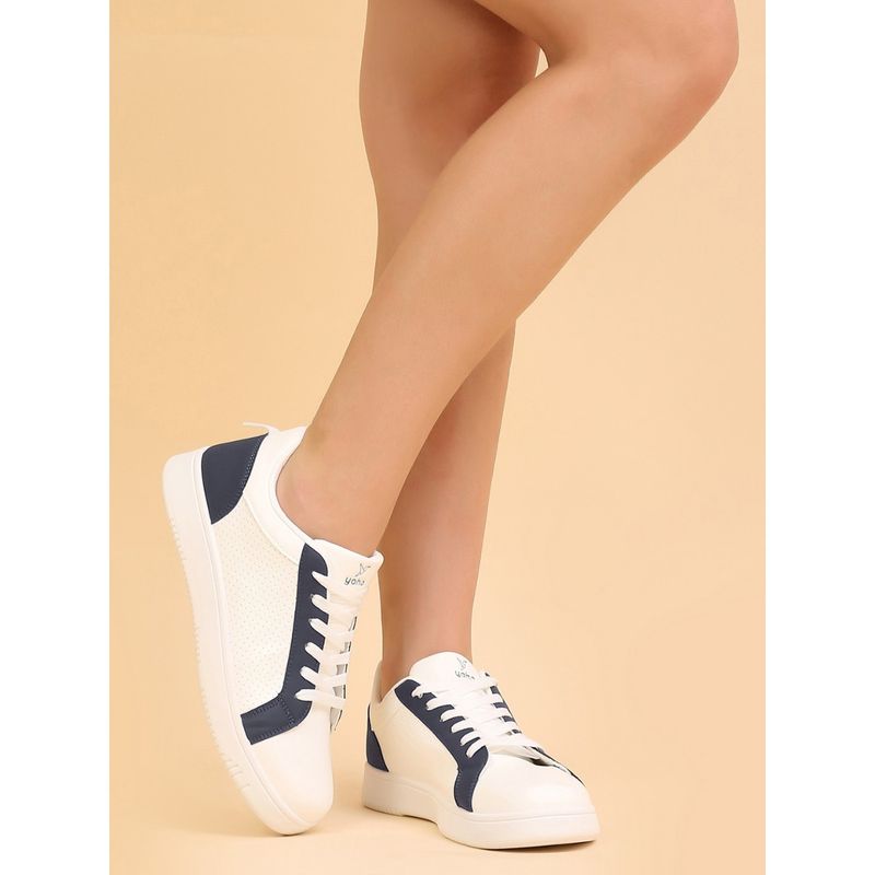 Yoho Navy Blue Yoho Street Sneakers for Women (UK 6)