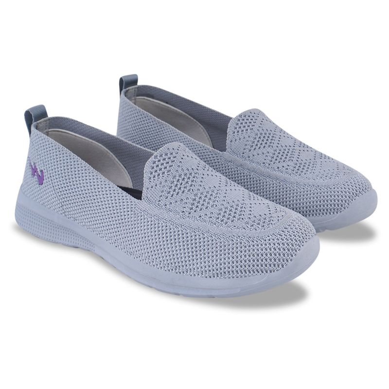 Campus JITTERS Grey Women Walking Shoes (UK 4)