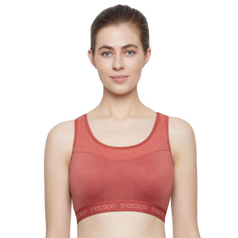 Triumph Triaction Balance Non-Wired Padded Bra - Red (L)