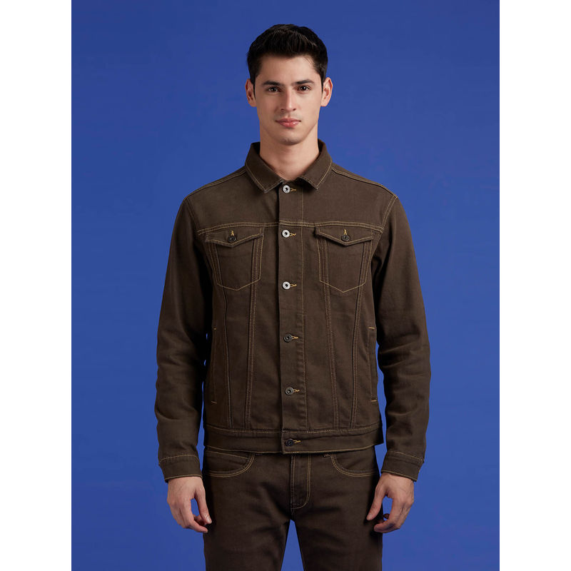 Pepe Jeans Brown Denim Jacket (XL)