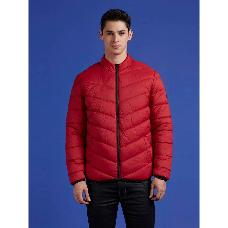 Pepe Jeans Red Bomber Jacket (XL)