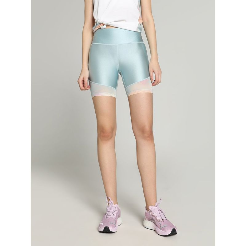 Puma SUMMER DAZE 7" BIKE Women's Blue Tights (XL)