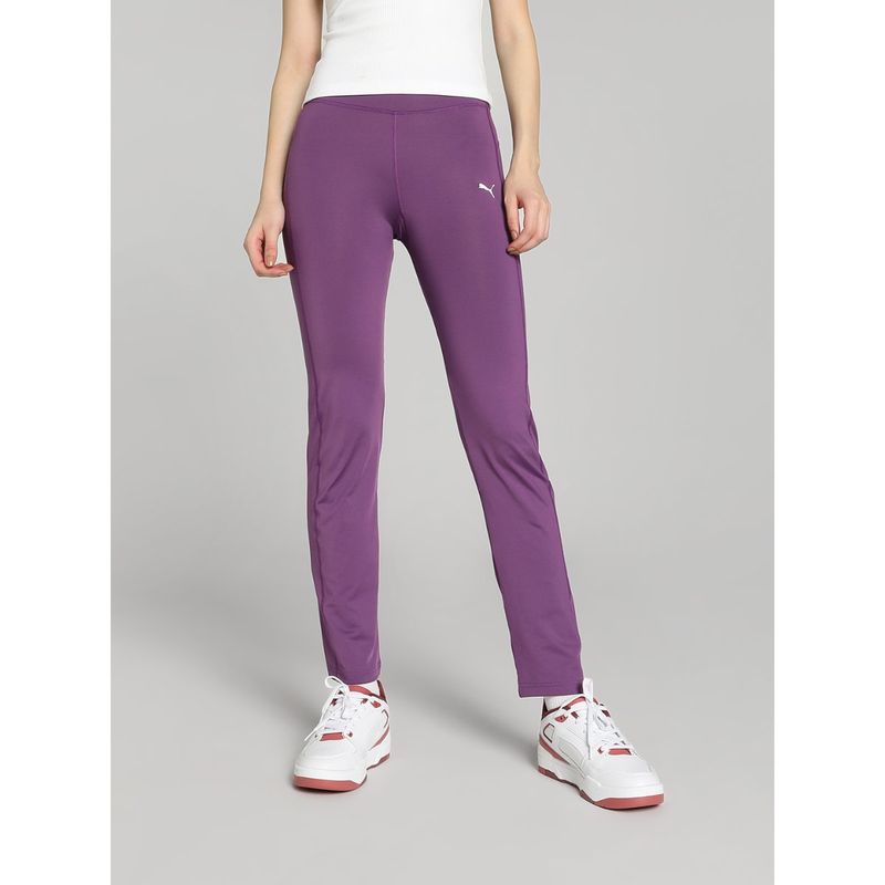 Puma Straight Leg Women's Purple Track Pants (XS)