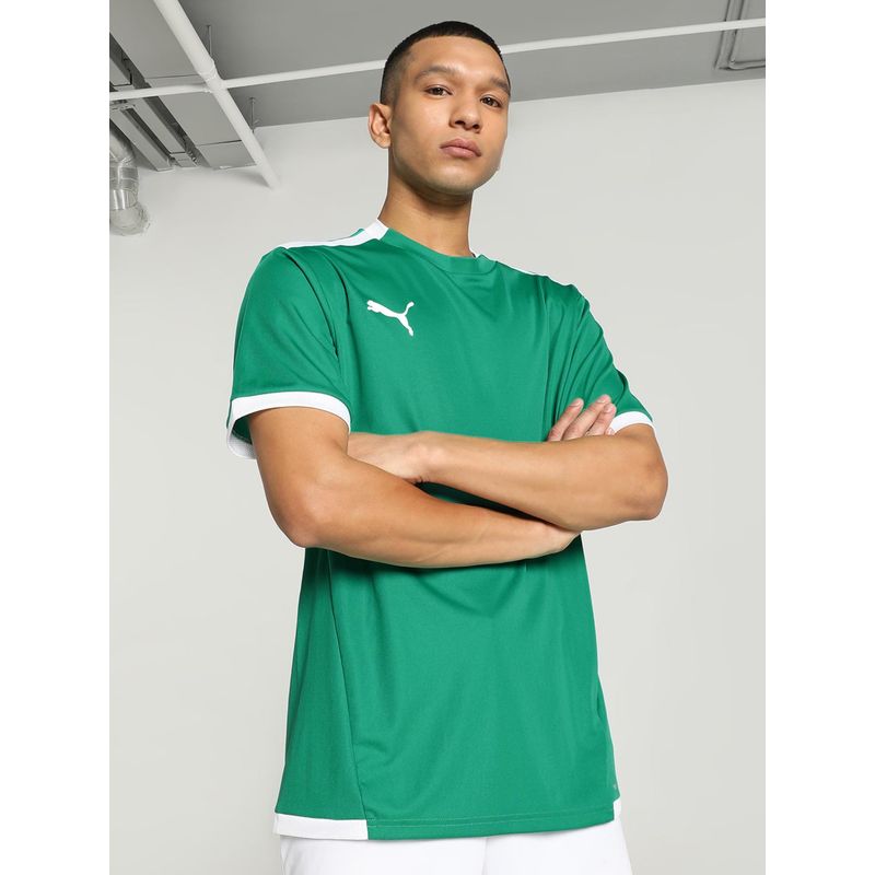 Puma teamLIGA Jersey Men's Green T-Shirt (XS)