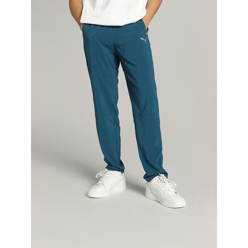 Puma Tapered Wovens Men's Blue Pants (S)