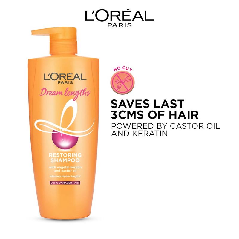 L'Oreal Paris Dream Lengths Restoring Shampoo For Long Damaged Hair