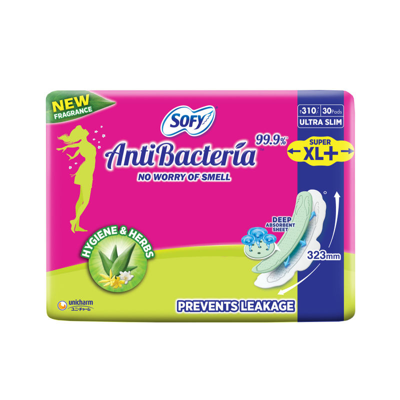 Sofy Antibacteria Super Xl+ Sanitary Pads - 30 Pads