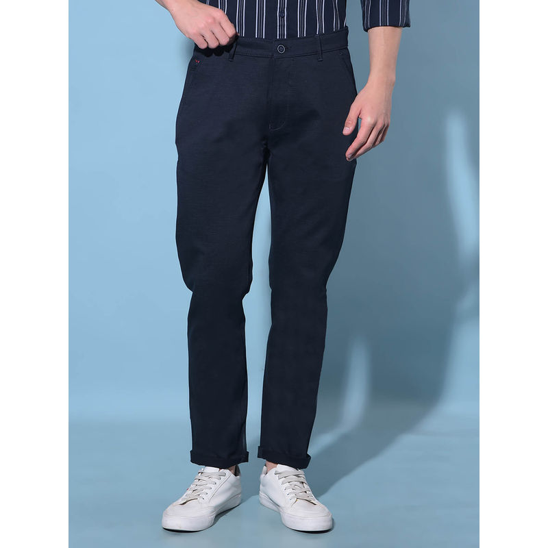 CRIMSOUNE CLUB Mens Blue Chinos Trousers (30)