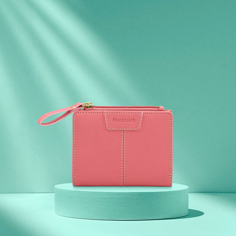 Buy Fastrack Powder Pink Wallet Online