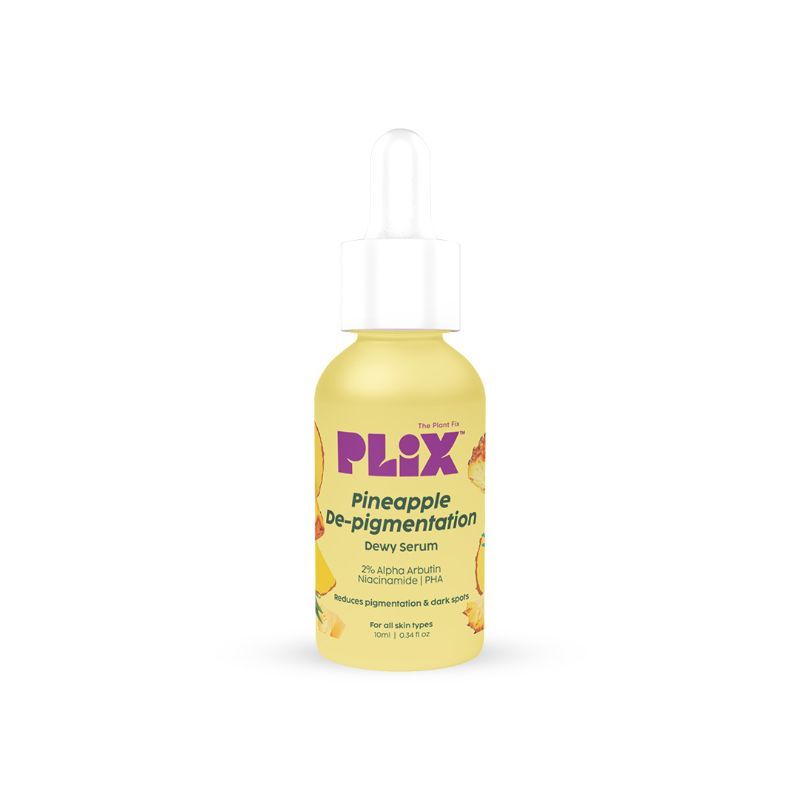 Plix 2% Alpha Arbutin Pineapple Serum for Pigmentation & Dark Spot Reduction
