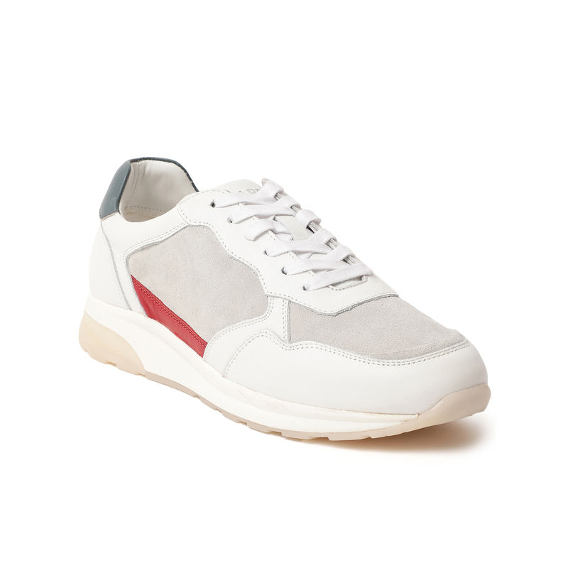 Rare Rabbit Crosby White Jogger Shoe Casual Shoes Oxfords (UK 7)