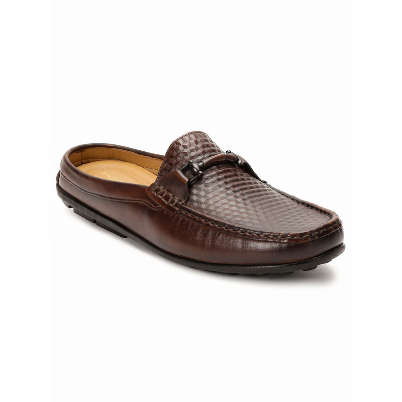 Rare Rabbit Dary Brown Slip On Shoe Formal Shoes Loafers (UK 8)