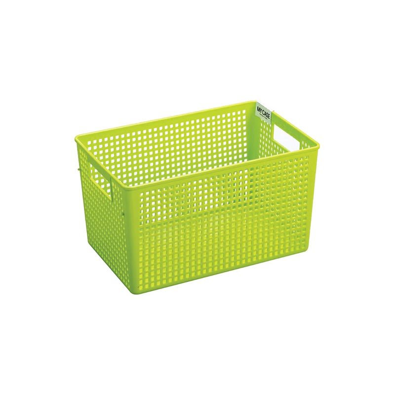 Lock & Lock Large Plastic Fashion Basket With Handle For Home, Kitchen