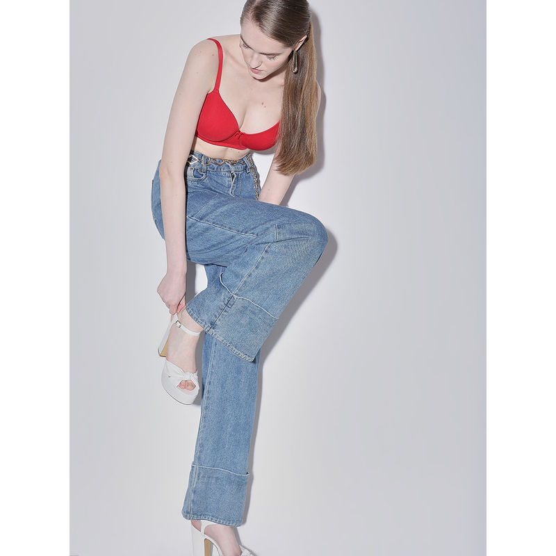 Vero Moda Intimates Red Underwired Padded T-Shirt Bra (32B)